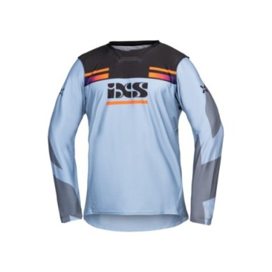 iXS Trigger-MX 1.0 maglia grigio-nero
