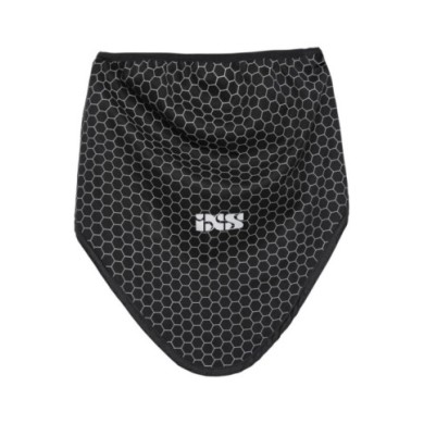 sciarpa iXS 365 Air nero-grigio S