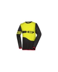 iXS Cross Shirt RedBud nero giallo