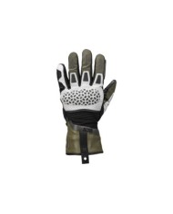 guanti iXS Venture-STX 1.0 laminati grigio chiaro-oliva-nero