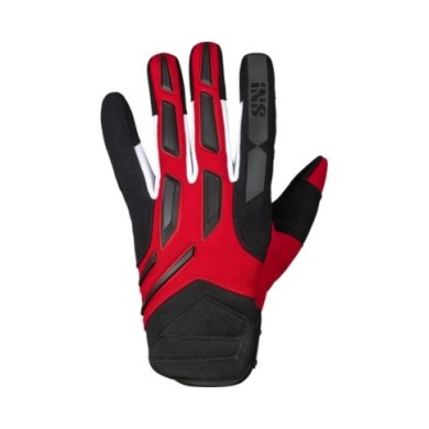 guanti iXS Tour Pandora-Air 2.0 nero-rosso-bianco