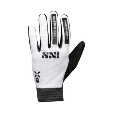 guanti iXS MX Tracer Light 1.0 bianco-nero