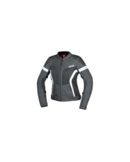iXS Sport Dames Veste Trigonis-Air gris foncé-gris-blanc