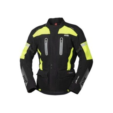 iXS Tour Giacca Pacora-ST nero-giallo fluo
