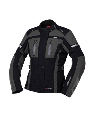 giacca iXS Tour Pacora-ST donna nero-grigio