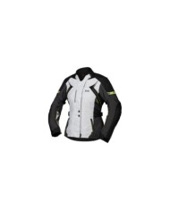 iXS Tour Damen Jacke Liz-ST grau-schwarz-gelb