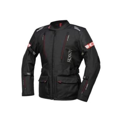 iXS Tour Jacke Lorin-ST schwarz-rot