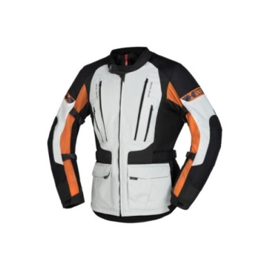 iXS Tour Jacke Lennik-ST schwarz-hell grau-braun