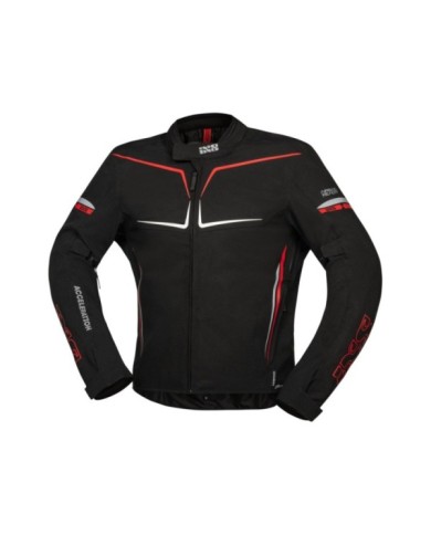 iXS Sport Jacke TS-Pro ST+ schwarz-rot