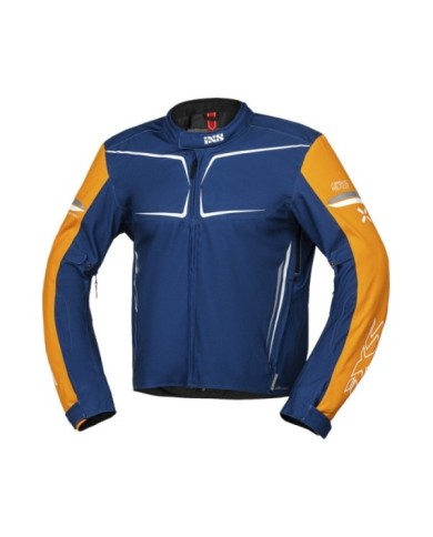 iXS Veste de sport TS-Pro ST+ racing blue-orange-blanc