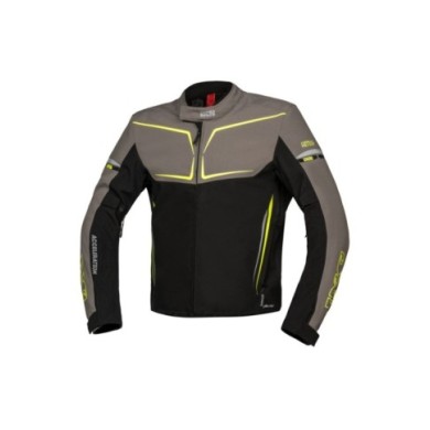 iXS Giacca sportiva TS-Pro ST+ nero-grigio-giallo fluo