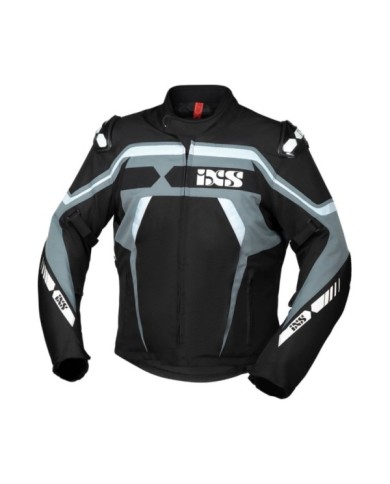 iXS Sport RS-700-ST Giacca nero-grigio-bianco