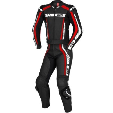 iXS Sport Combinaisons RS-800 1.0 2Pc. noir-rouge-blanc