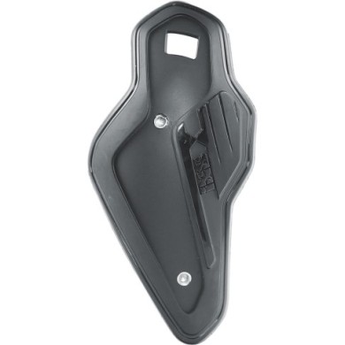 iXS Piastra di base a gomito RS-1000 2 nero-opaco