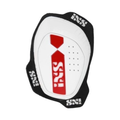 iXS Schleifer Set Knie RS-1000 weiss-rot
