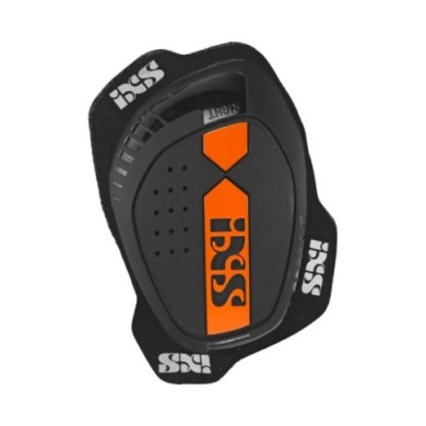 iXS Schleifer Set Knie RS-1000 schwarz-orange
