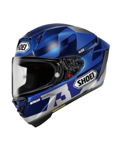 SHOEI Casque intégral X-Spirit Pro Alex V3 bleu-noir-gris