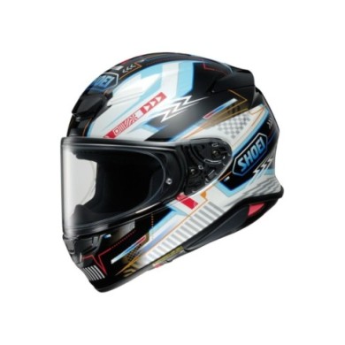 SHOEI Casco integrale NXR2 Arcane TC-10, nero-bianco-blu