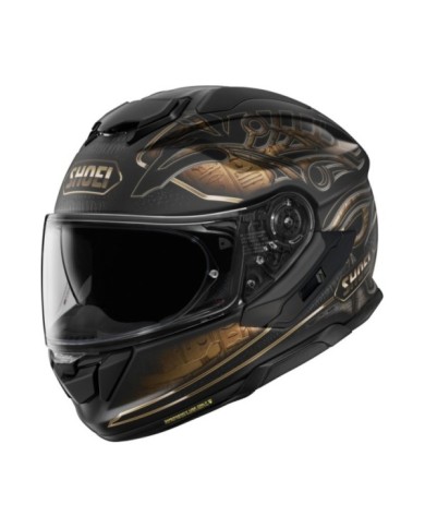 SHOEI Casco integrale GT-Air 3 Nile TC-9 TC-9, nero opaco-oro
