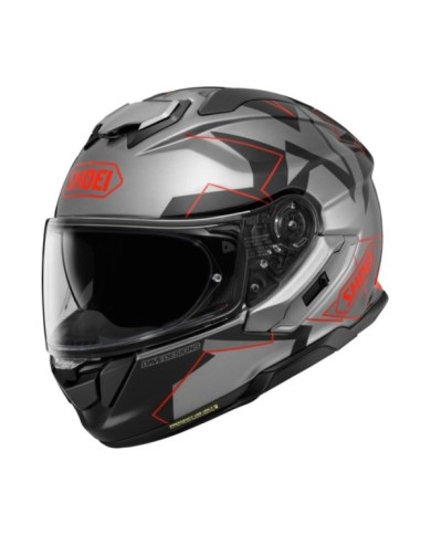 SHOEI Integralhelm GT-Air 3 MM93 Grip TC-1, silber-rot-weiss