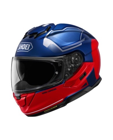 SHOEI Integralhelm GT-Air 3 Mike TC-2, rot-blau L