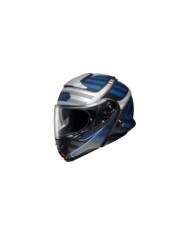 SHOEI Klapphelm Neotec II Splicer TC-2, matt schwarz-blau-silber