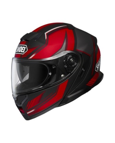 SHOEI Klapphelm Neotec 3 Grasp TC-1 matt schwarz-rot