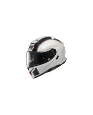 SHOEI Klapphelm Neotec 3 Satori TC-6, weiss-schwarz-rot