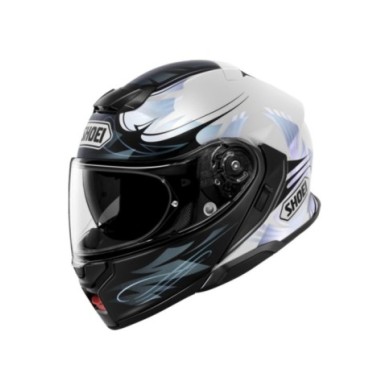 SHOEI Casque modulable Neotec 3 Breeze TC-2, blanc-noir-gris