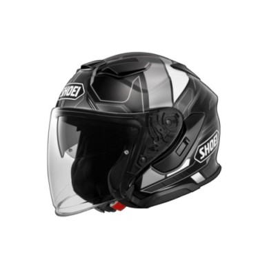 SHOEI Casque jet J-Cruise 3 Whizzy TC-5 noir-gris clair-gris