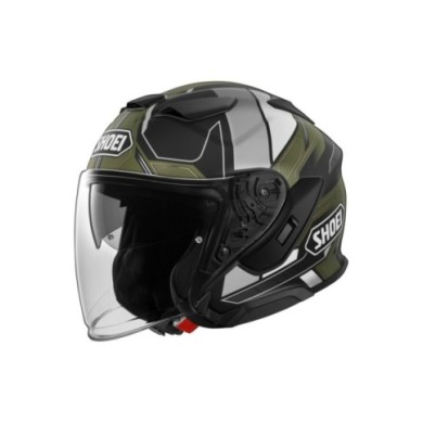 SHOEI Jethelm J-Cruise 3 Whizzy TC-11 matt schwarz-olive