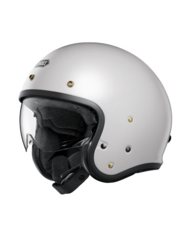 SHOEI Casco jet J-O 2 Plain bianco