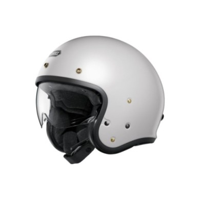 SHOEI Casco jet J-O 2 Plain bianco