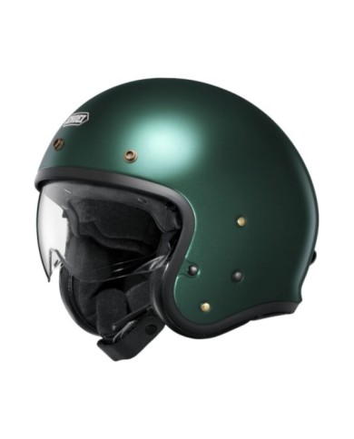 SHOEI Jethelm J-O 2 Plain british grün