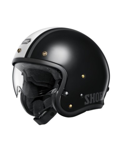 SHOEI Casco Jet J-O 2 Adventure TC-5, nero-bianco-grigio