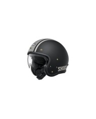 SHOEI Casque Jet J-O 2 Aventure TC-10, noir-gris-brun