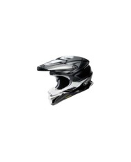 SHOEI Motocrosshelm VFX-WR 06 JAMMER TC-5 schwarz-weiss-silber