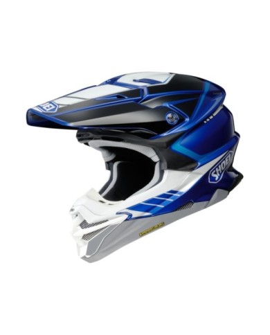 SHOEI Casco da motocross VFX-WR 06 NEWG V4 TC-2 blu-nero-bianco