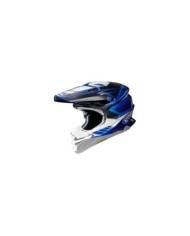 SHOEI Motocrosshelm VFX-WR 06 JAMMER TC-2 blau-schwarz-weiss
