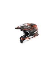 SHOEI Motocrosshelm VFX-WR 06 Sparkle TC-8 schwarz-orange-weiss