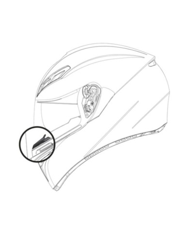 AGV Deflettore