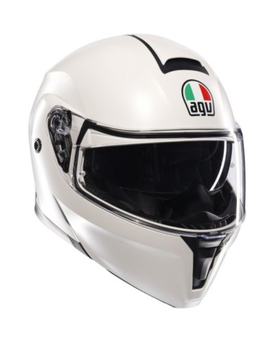 AGV Casco modulare Streetmodular Mono Matt Materia White opaco