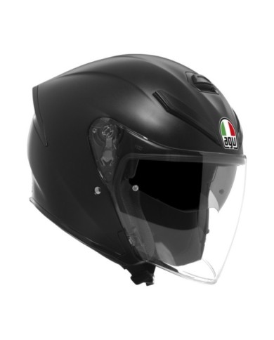 AGV Casque jet K5 Evo Mono matte black