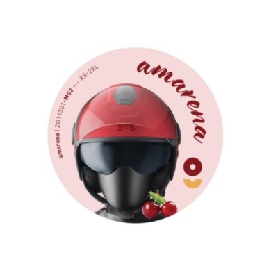 gms Shop Floor Sticker Scoop-gms Gelato Collection amarena