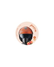 gms Adesivo per negozio Scoop-gms Collezione Gelato pesca