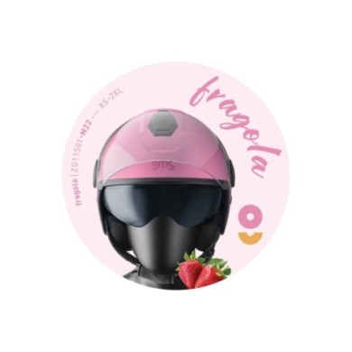 gms Adesivo per negozio Scoop-gmsCollezione Gelato fragola