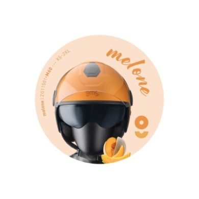 gms Adesivo per negozio Scoop-gms Collezione Gelato meloni