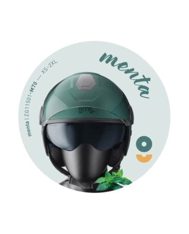 gms Adesivo per negozio Scoop - gms Collezione Gelato menta