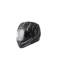 gms Casque intégrale Hexago Graphic mat-gris