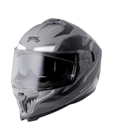 gms Casco integrale Gelero grigio opaco